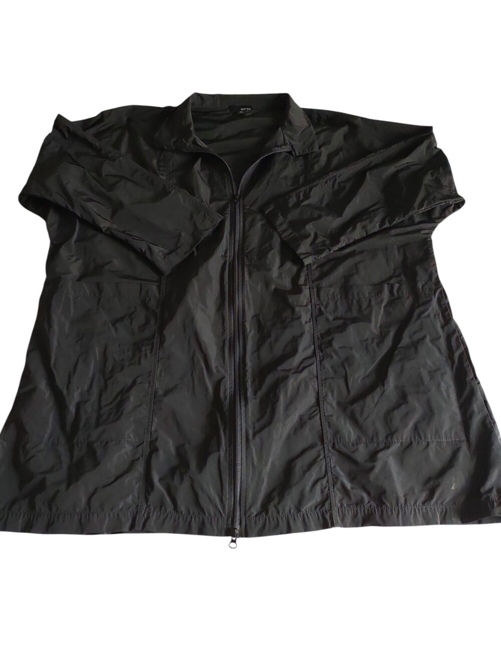 Sun Kim XL Black Windbreaker Jacket